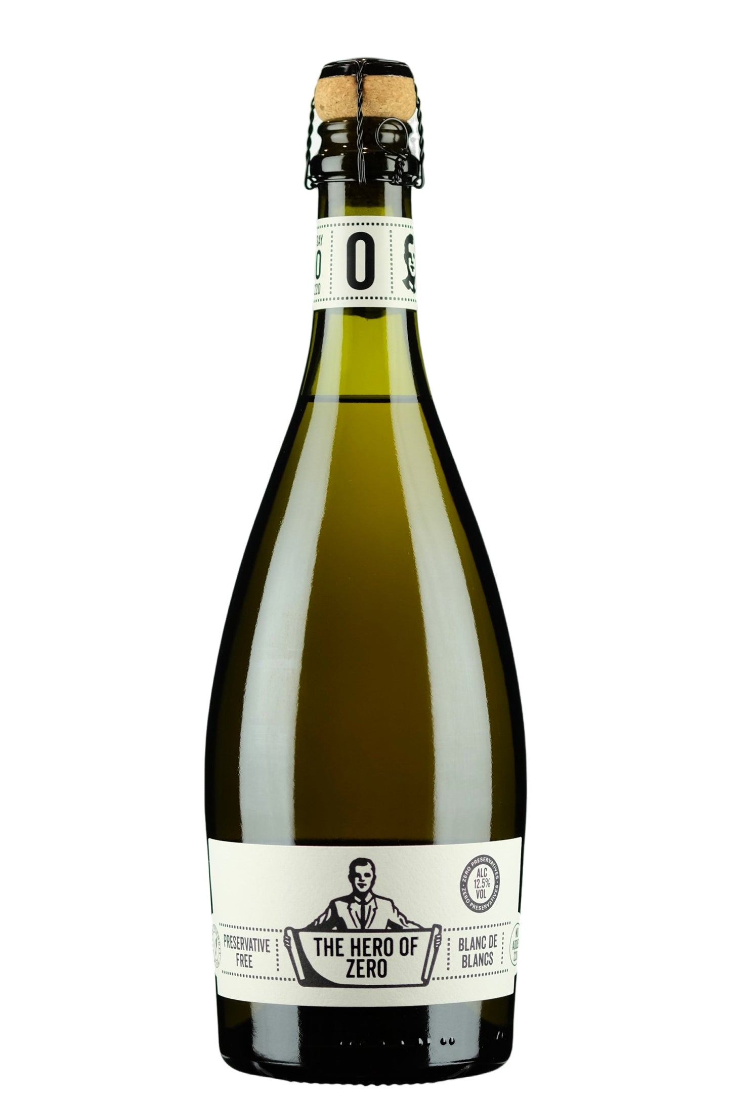 The Hero of Zero Blanc de Blancs NV (Preservative Free)