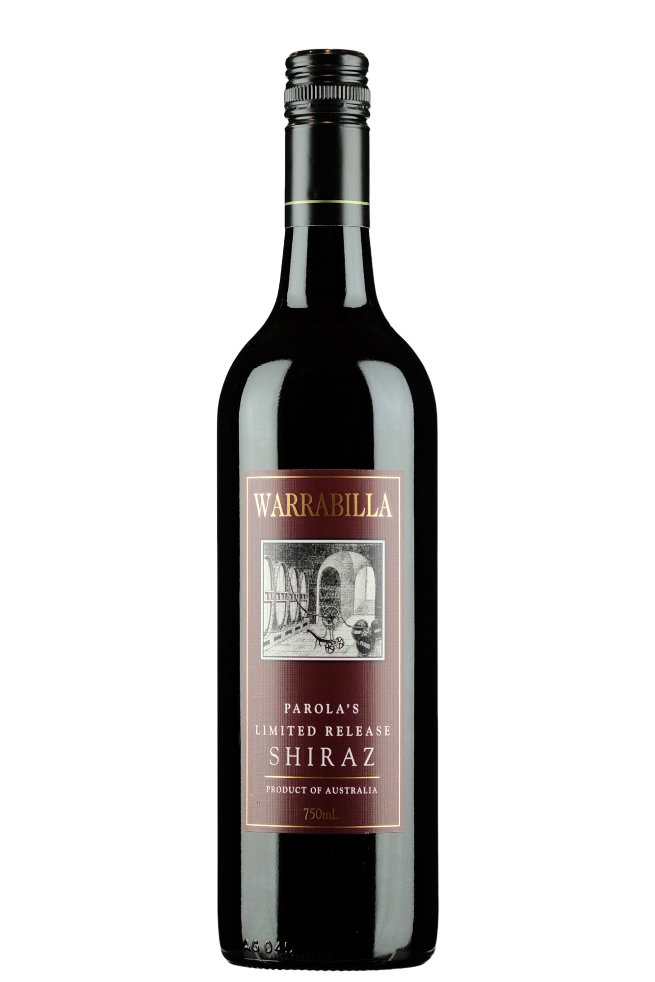 Warrabilla Parola's Limited Release Shiraz