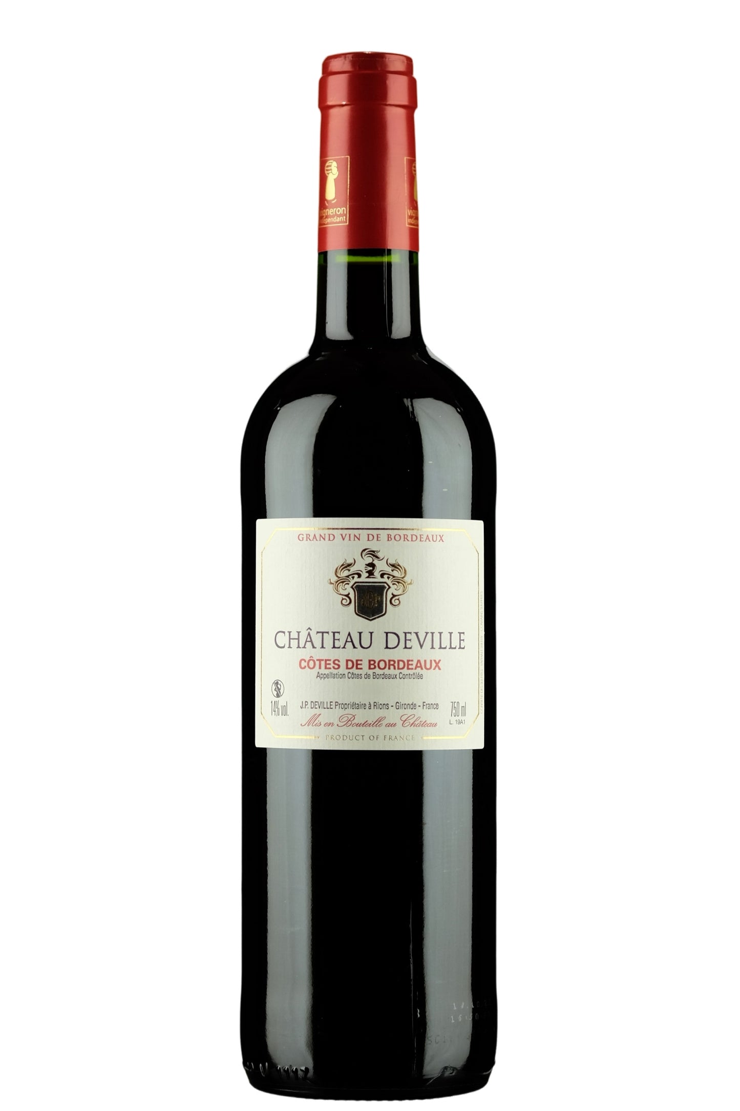 Jean Paul Deville Cotes de Bordeaux Red
