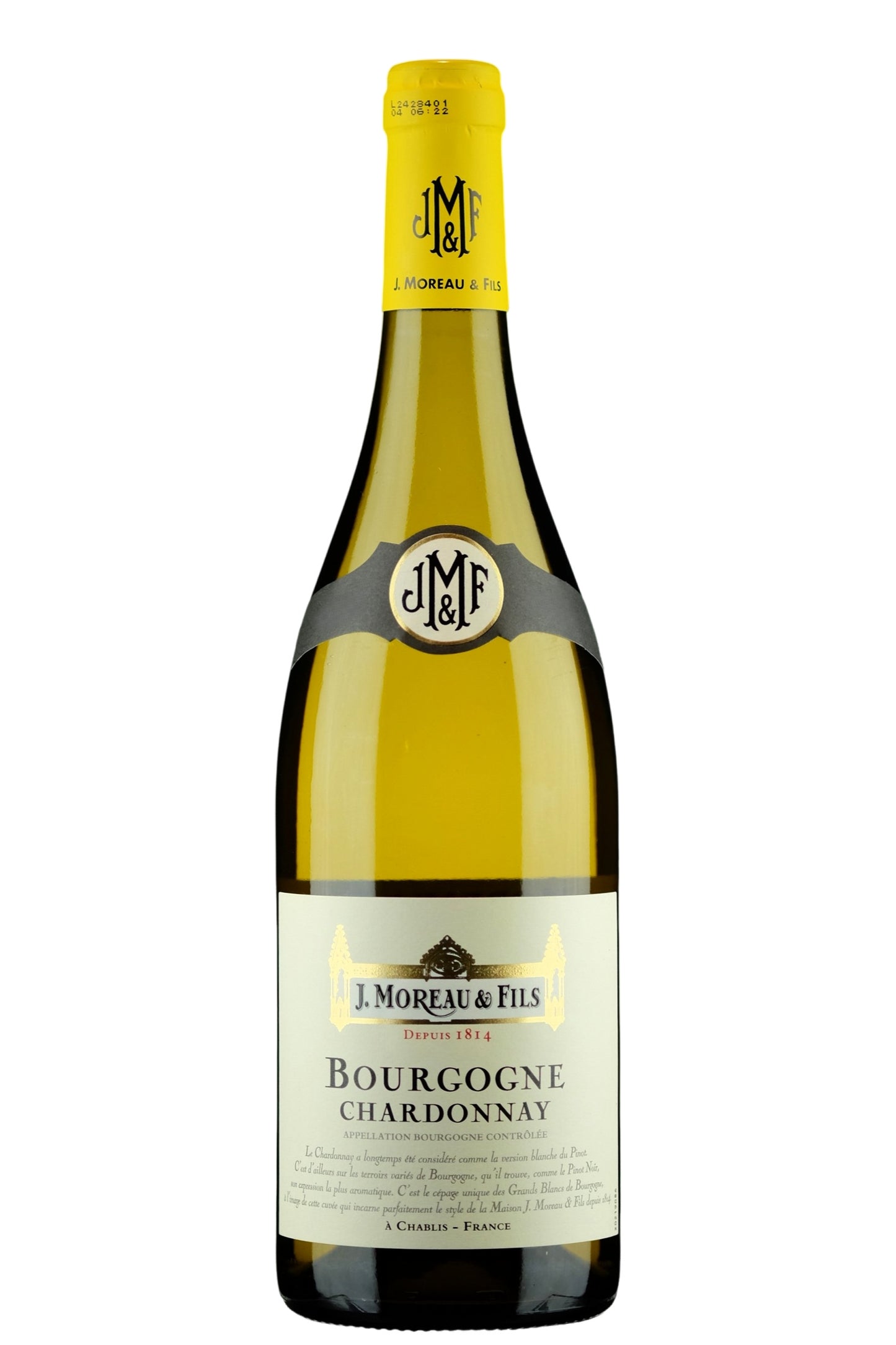 J Moreau & Fils Bourgogne Chardonnay