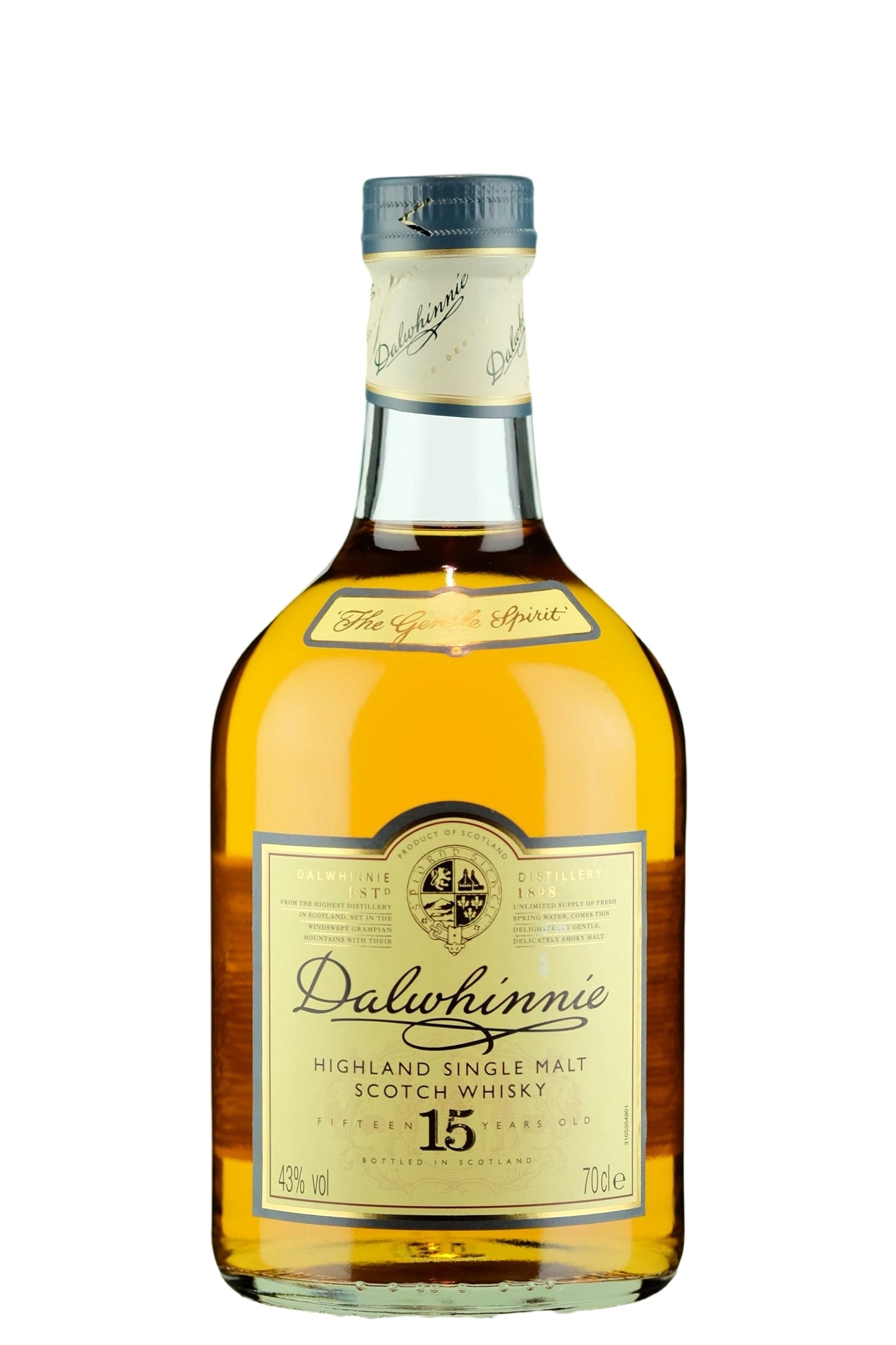 Dalwhinnie 15 Year Old Malt Whisky 700ml
