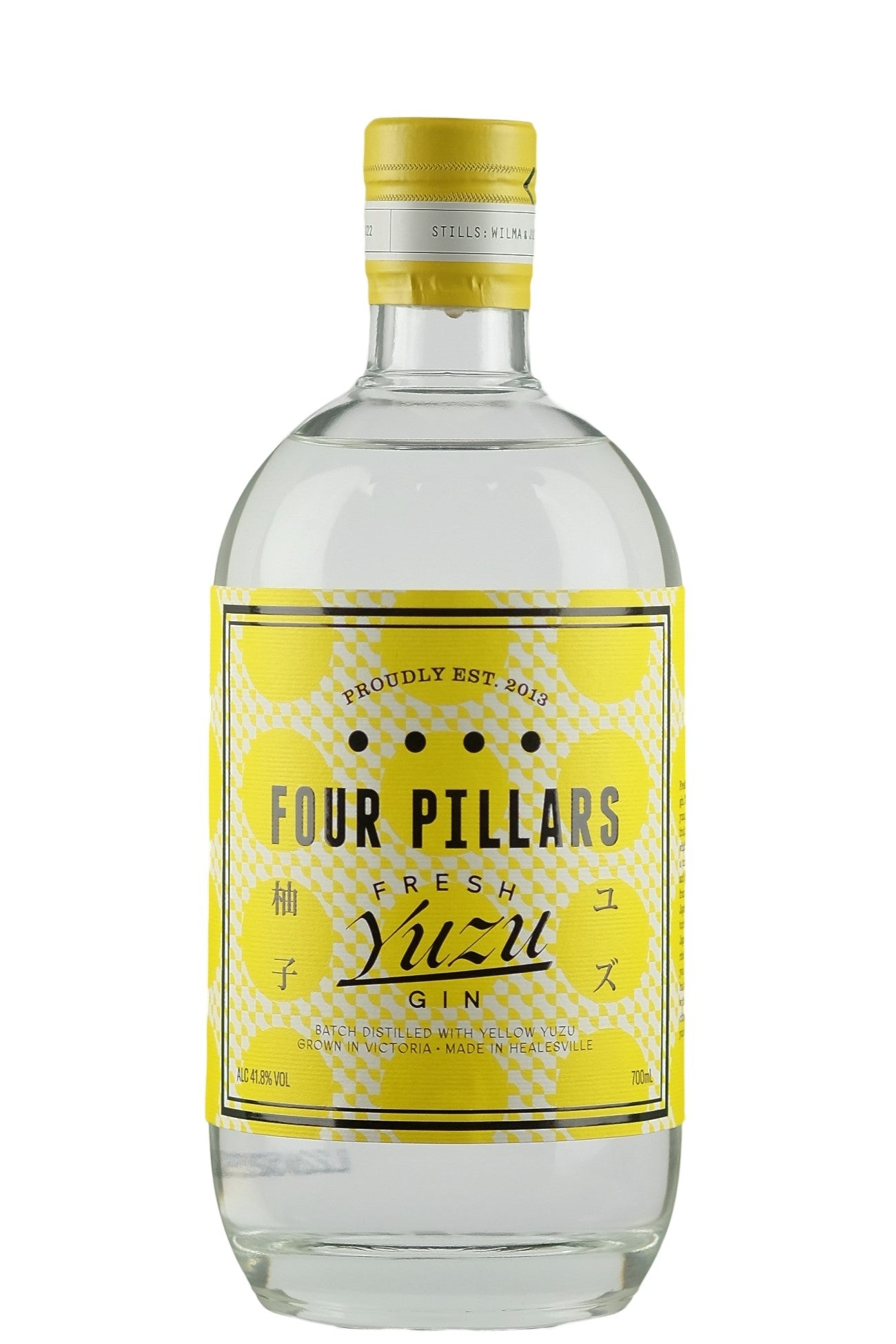 Four Pillars Fresh Yuzu Gin 700ml