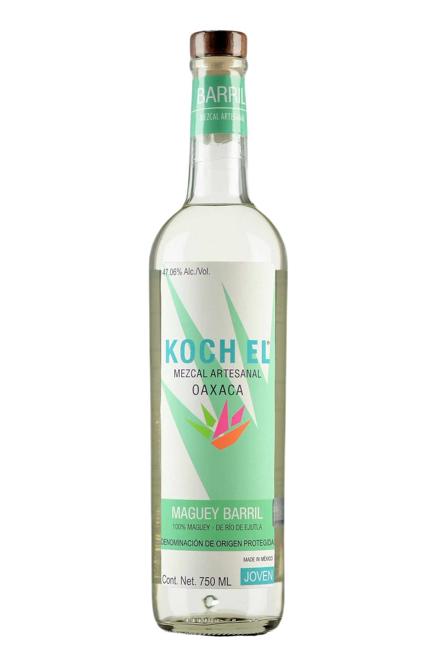 Koch El Mezcal Artesanal Maguey Barril 700ml