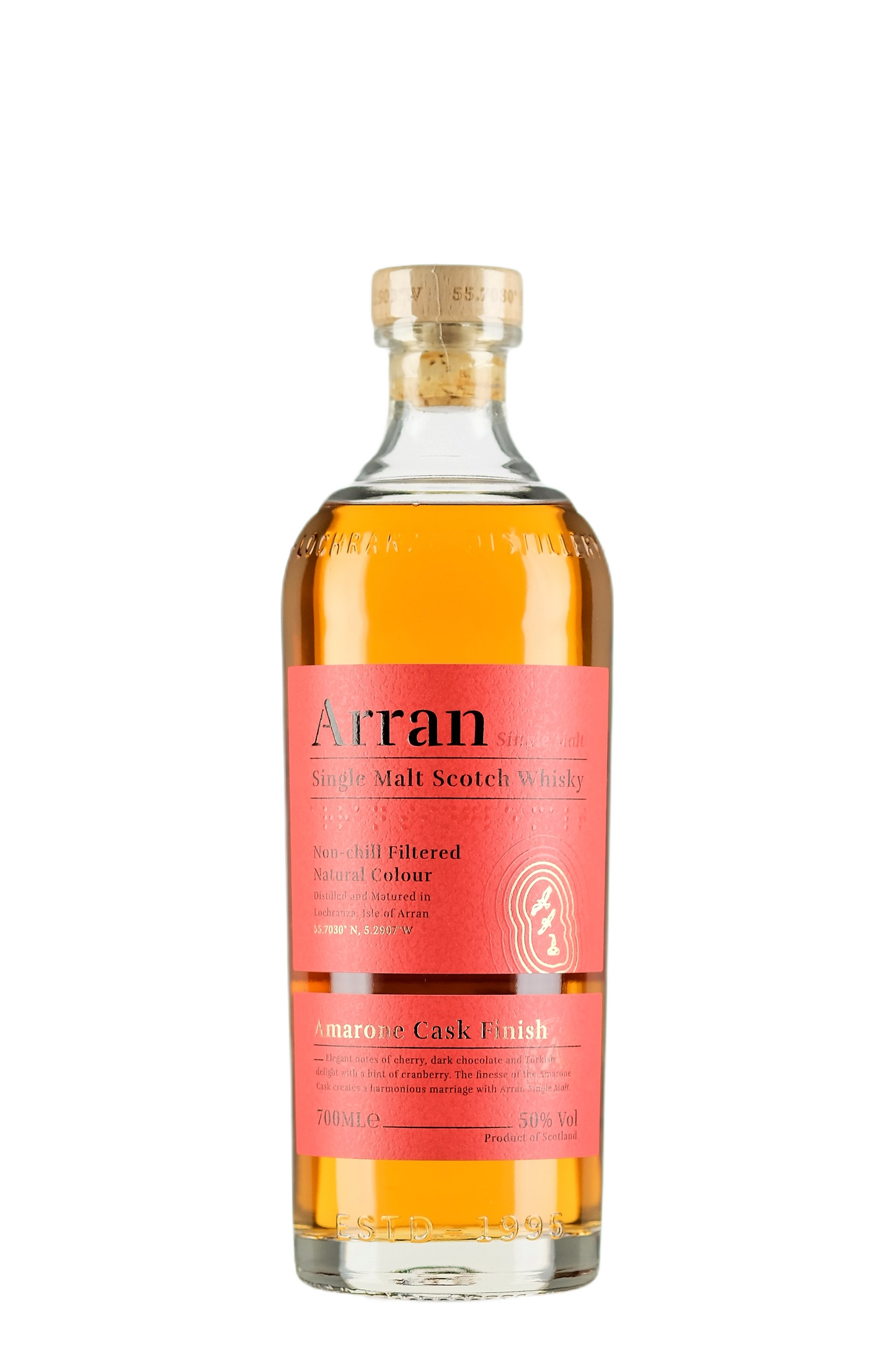 Arran Amarone Cask Finish Single Malt Whisky 700ml