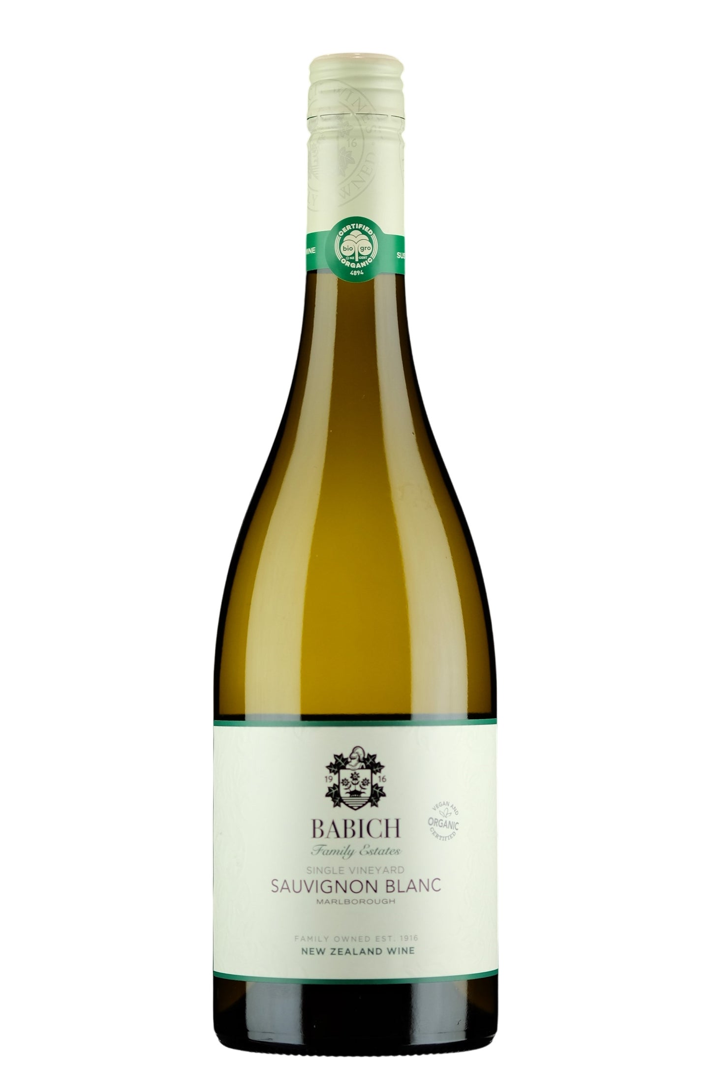 Babich Family Estates Organic Sauvignon Blanc
