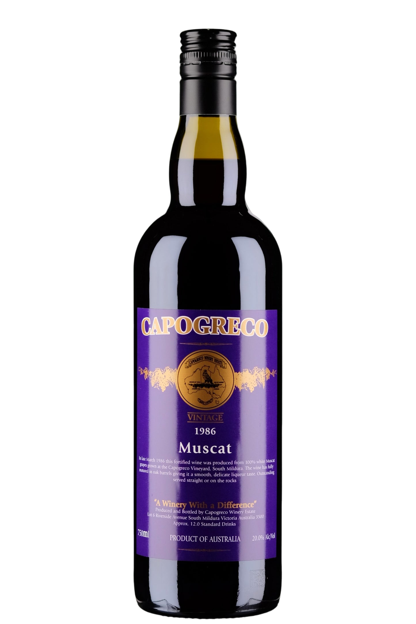 1986 Capogreco Muscat
