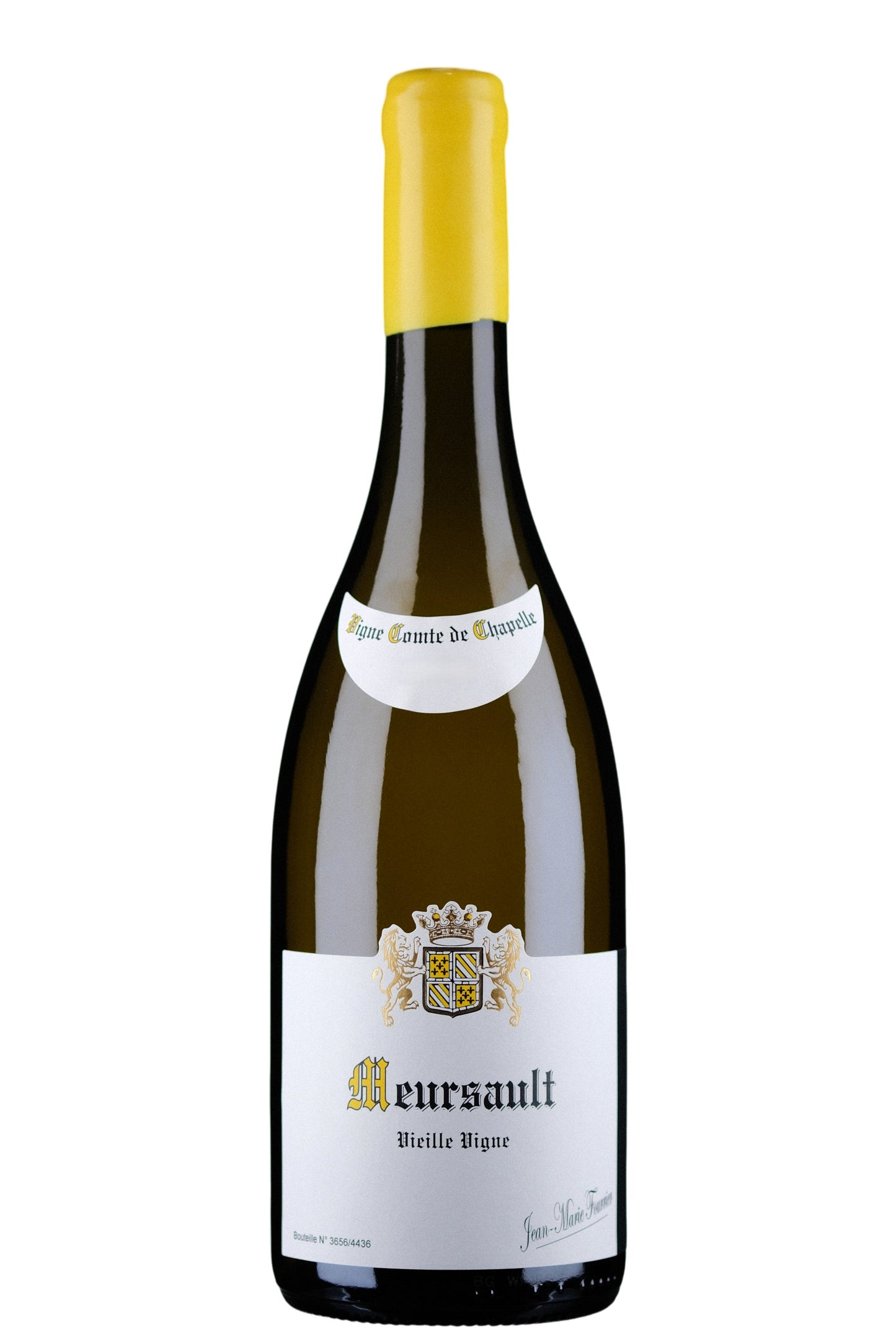 Jean-Marie Fourrier Vigne Comte de Chapelle Meursault Blanc