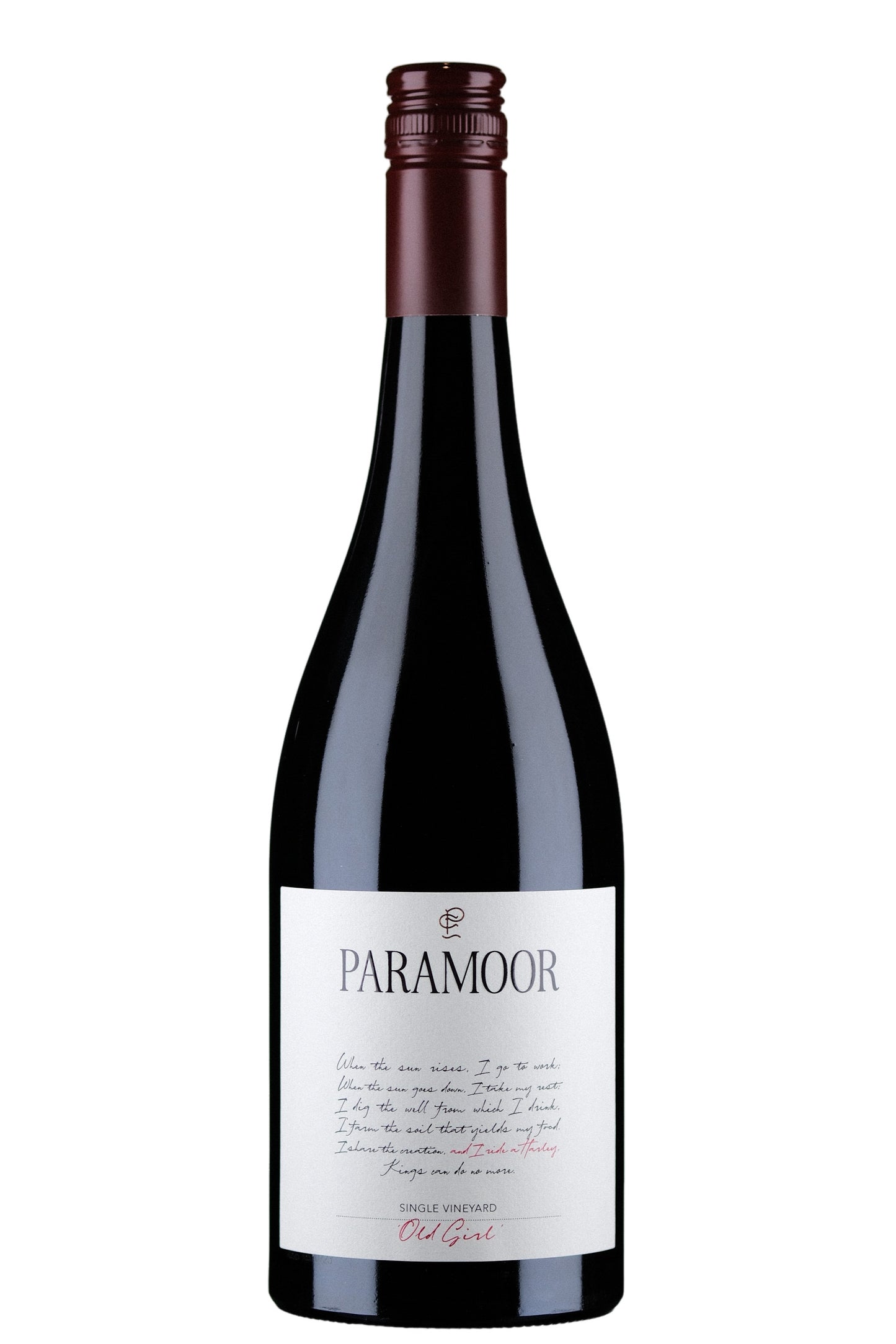Paramoor Old Girl Shiraz