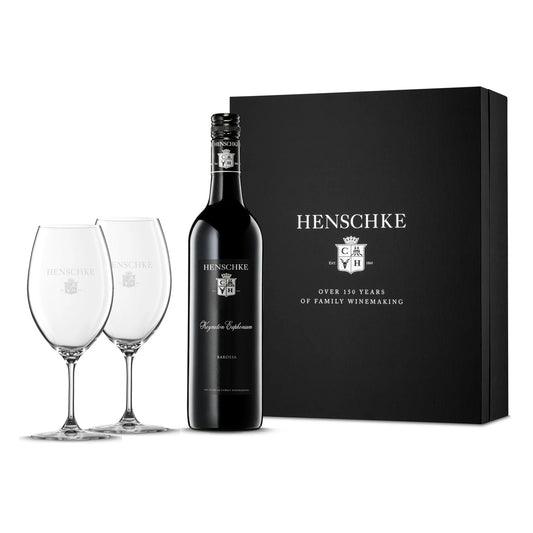 Henschke Keyneton Euphonium & Plumm Everyday Red Glasses Gift Pack