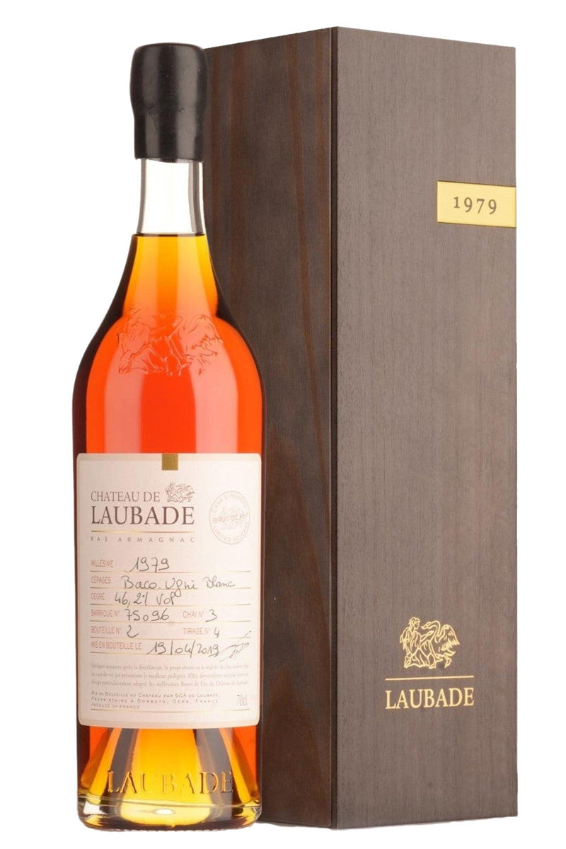 Chateau de Laubade Bas Armagnac Vintage 1979 Cask Strenth 700ml