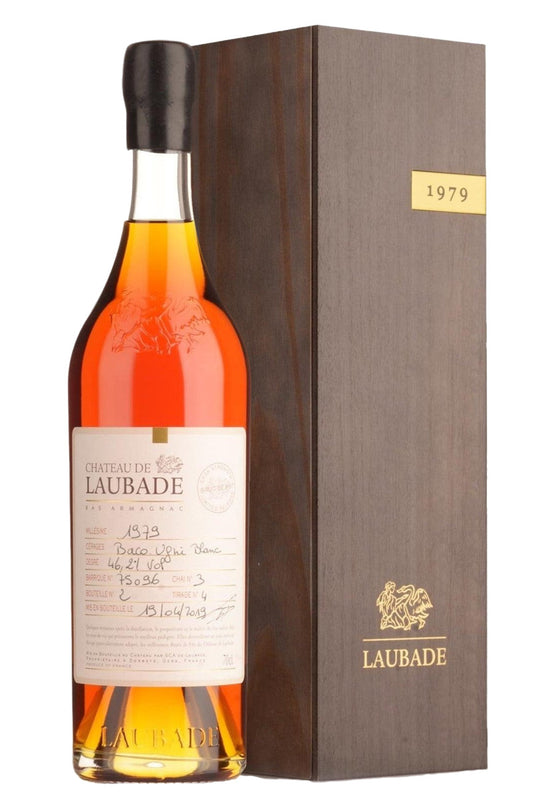 Chateau de Laubade Bas Armagnac Vintage 1979 Cask Strenth 700ml