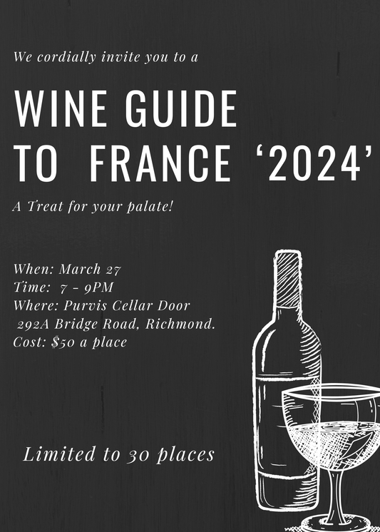 Event Booking - A Wine Guide to France 2024