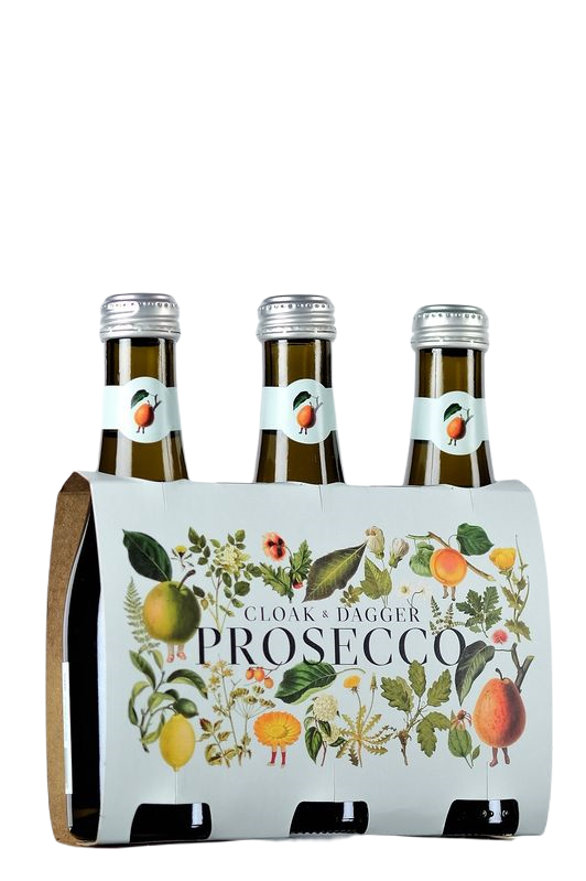 Cloak and Dagger Prosecco Pack (3 x 200ml)