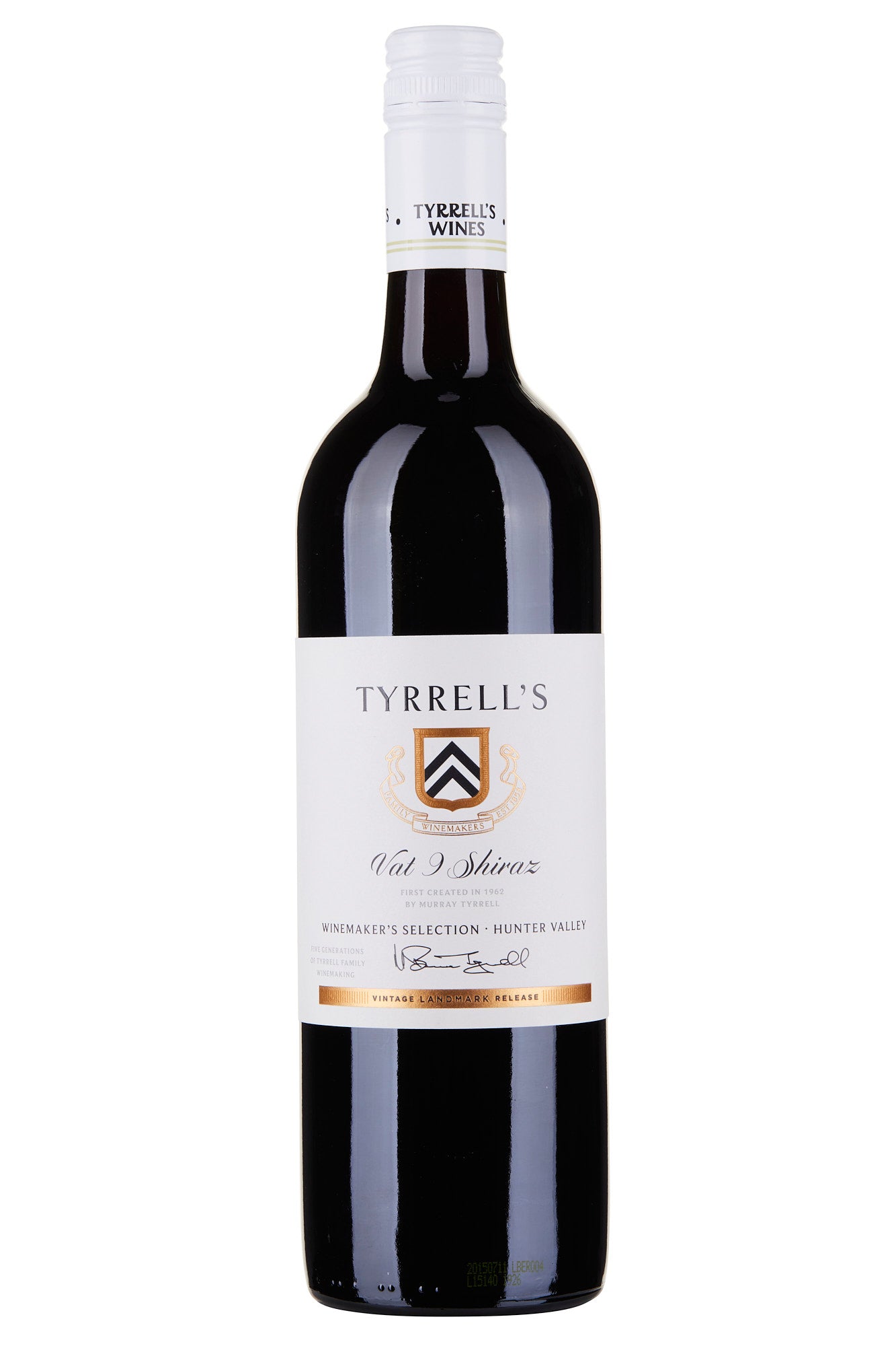 Tyrrells Vat 9 Shiraz 2014 Museum Release