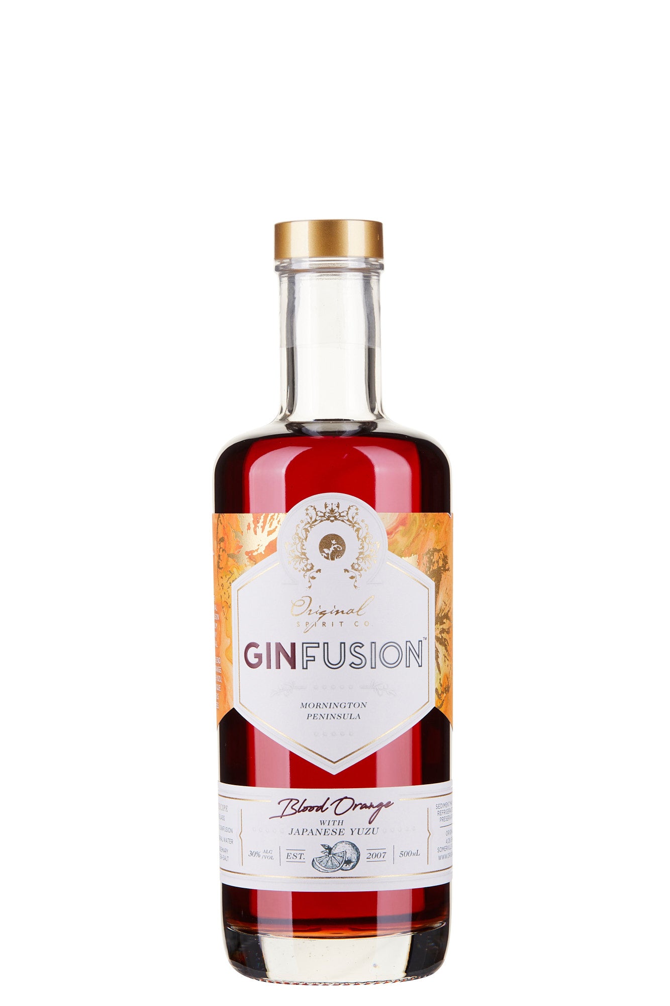 Original Spirit Co. Ginfusion Blood Orange Gin 500ml